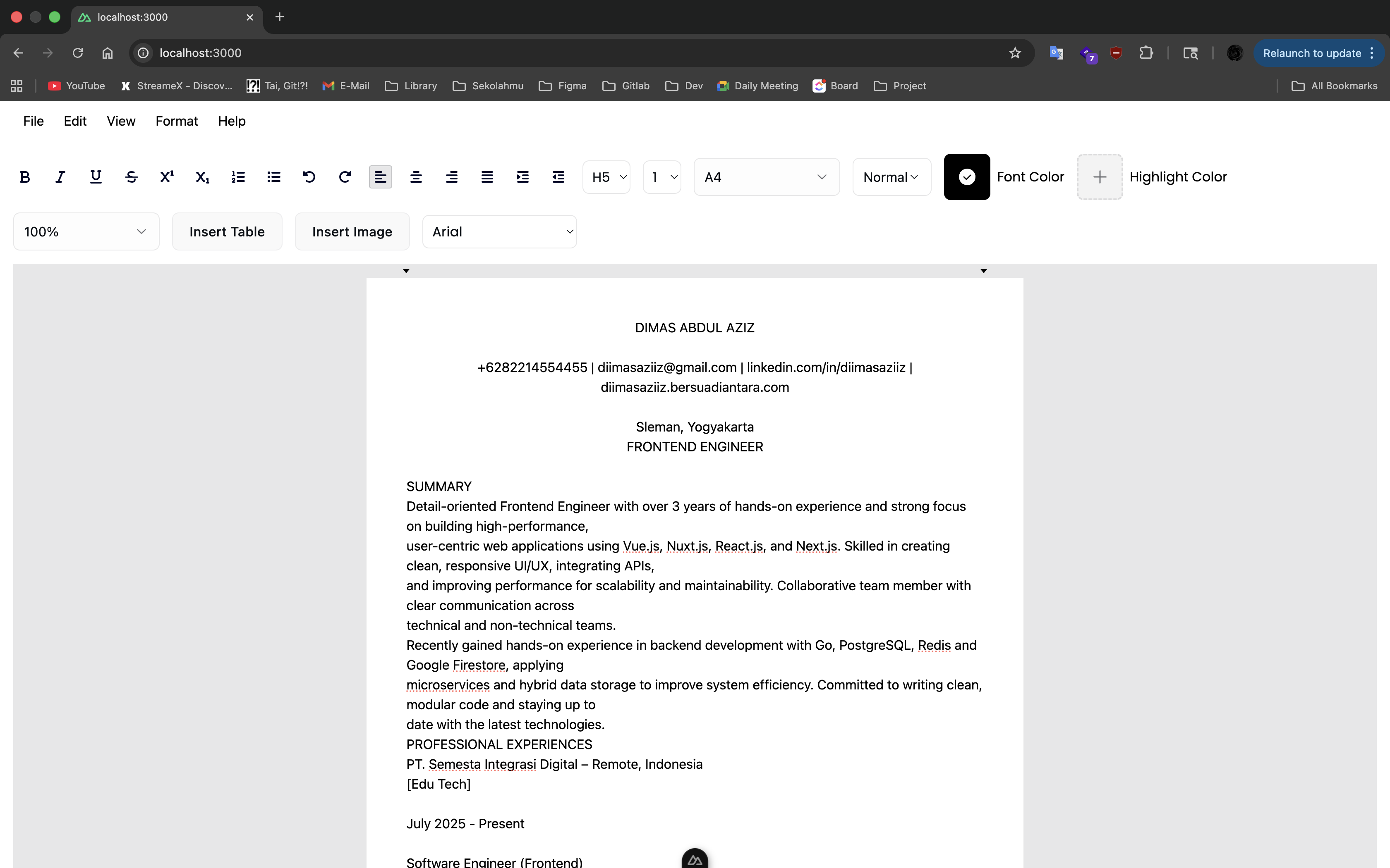 Document Editor